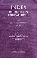 Index du bulletin épigraphique